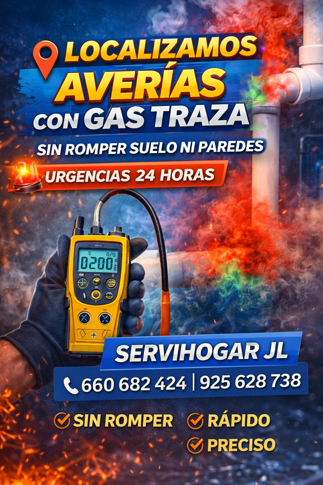 Detección Fugas Agua Sin Obras Toledo