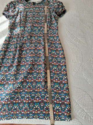 Vestido estampado multicolor