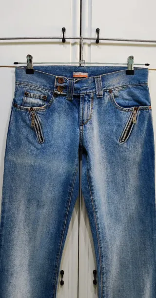 Jeans donna a zampa taglia 42/M