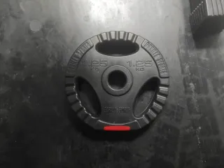 Barra Curl 30mm + Discos 27.5kg