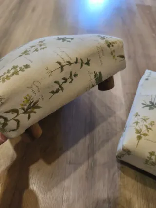 Reposapies estilo provenzal, 30x30 cm