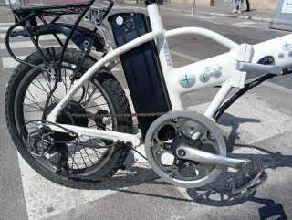 Bici Eléctrica Plegable Tucano Blanca