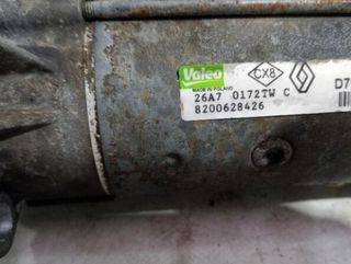 Motor arranque 8200628426 renault scenic ii 112907