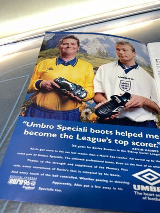 revista umbro cup, japan v brasil