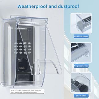 Cubierta Transparente para Timbre o Teclado Acceso