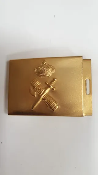 Hebilla militar dorada Guardia Civil