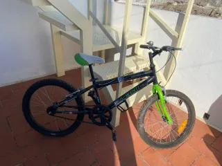 Bicicleta BMX JL-Wenti Magic Negra/Verde