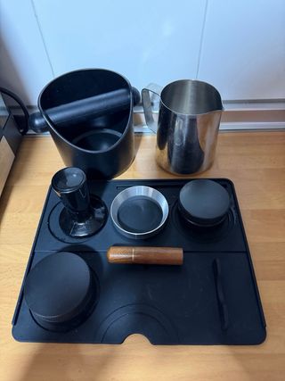 Cafetera de mango Koenic KEM 21524 M + Accesorios