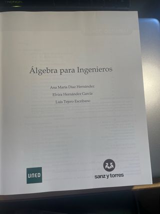 Algebra para ingenieros