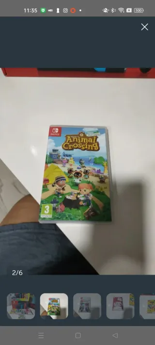 Nintendo Switch + 4 Juegos y funda