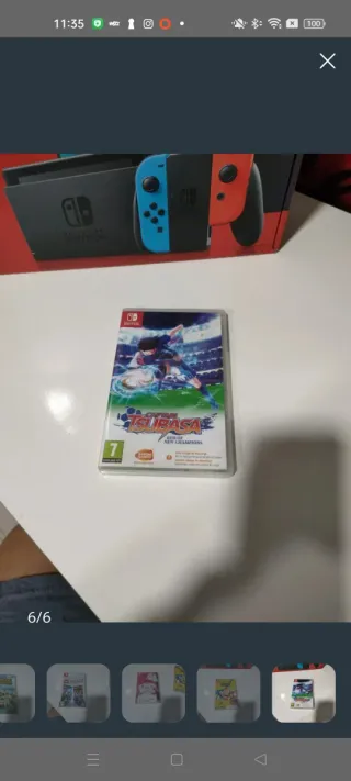 Nintendo Switch + 4 Juegos y funda