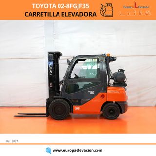 CARRETILLA ELEVADORA TOYOTA 02-8FGJF35