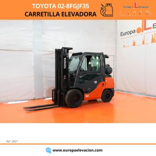 CARRETILLA ELEVADORA TOYOTA 02-8FGJF35