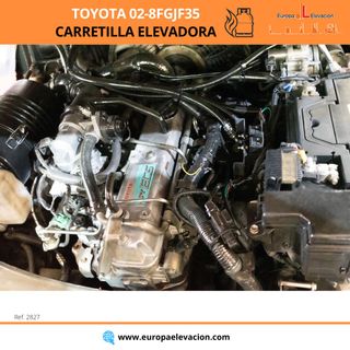 CARRETILLA ELEVADORA TOYOTA 02-8FGJF35