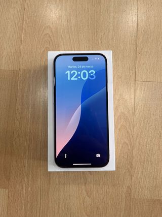 IPHONE 15 128GB ROSA OCASION+FACTURA