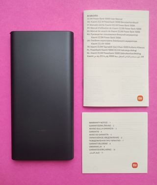 Batería Externa Xiaomi 10000mAh 22.5W