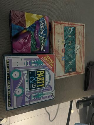 Lote 3 Juegos: Trivial Pursuit, Party & Co, Cinicu