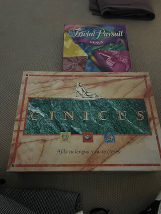 Lote 3 Juegos: Trivial Pursuit, Party & Co, Cinicu