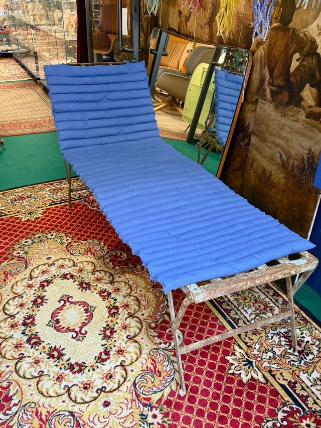 Tumbona vintage regulable