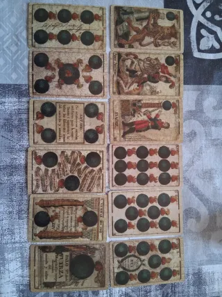 Barajas de cartas antiguas y modernas