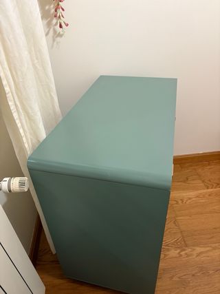 Cómoda infantil 3 cajones madera y cama evolutiva