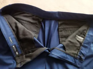 Traje de chaqueta azul hombre