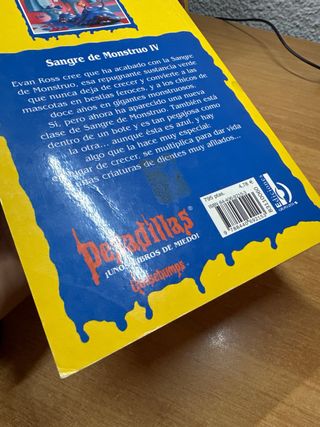 Libro Pesadillas Sangre De Monstruo IV