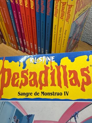 Libro Pesadillas Sangre De Monstruo IV