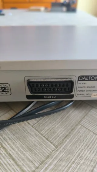 Reproductor DVD Dalton DVX-600