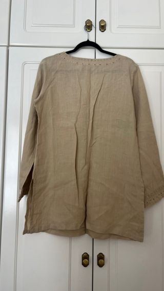 Vestido Malvin beige talla única