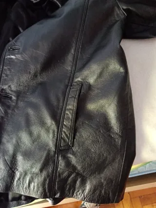 Cazadora Piel Oveja Negra