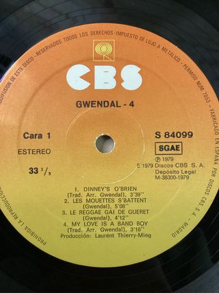 Gwendal 4 LP