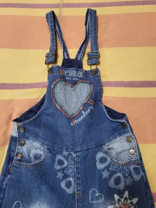 Peto vaquero niña Desigual