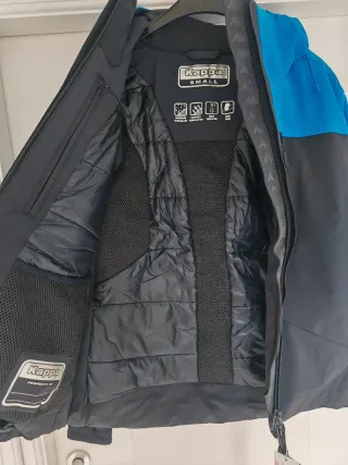 Giacca sci Kappa donna blu/nera