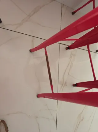 Sillas Altas Metálicas Estilo Industrial