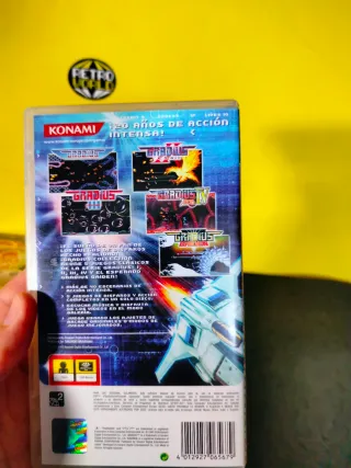 Lote psp, gradius collection etc