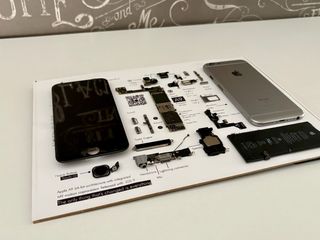 Marco Despiece iPhone 6S Silver Apple