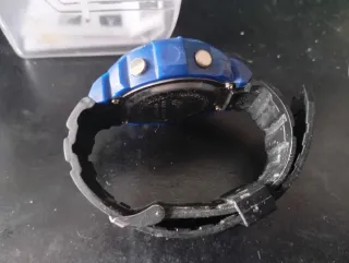 Relógio Digital MINRUI Azul e Preto