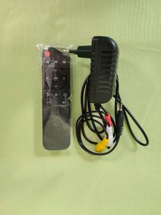 Mini proyector LED portátil F1 con mando - Blanco