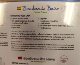 Kit Bombas de Baño SentoSphère 8-99 años