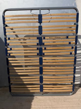 Somier 150x190cm Metal y Madera