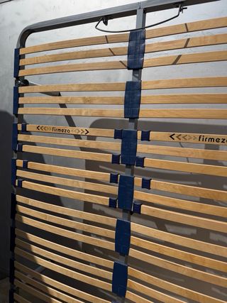 Somier 150x190cm Metal y Madera