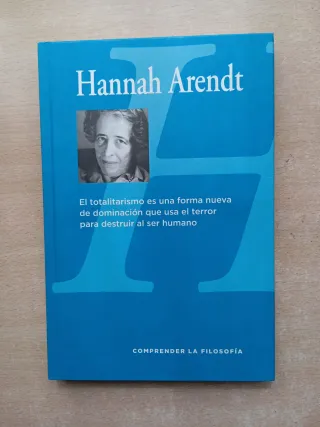 Hannah Arendt. Agustín Serrano de Haro.