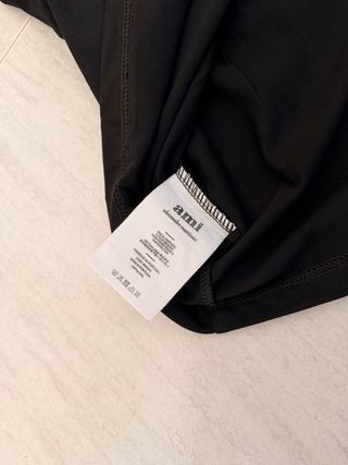 Camiseta AMI Paris Negra