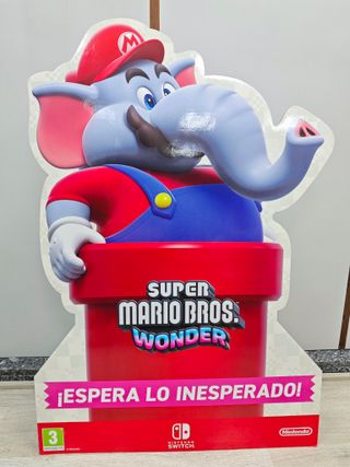 Totem Publicitario Super Mario Bros Wonder 95cm