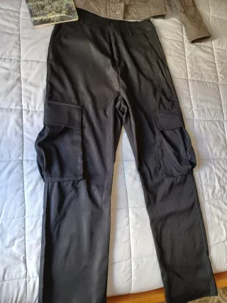 Chaqueta M y pantalón t.36 cargo mujer