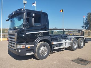 Scania R 420-CAMIONES GANCHOS PORTACONTENEDORES