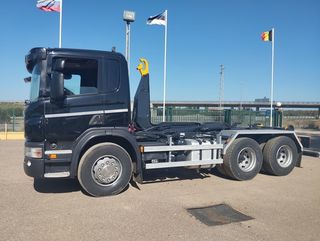 Scania R 420-CAMIONES GANCHOS PORTACONTENEDORES