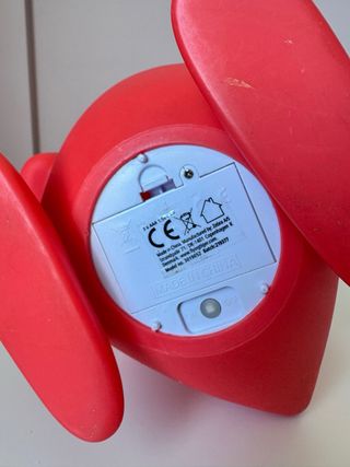 Lámpara quitamiedos dragón roja