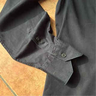 Camicia Xacus Nera Uomo Slim Fit Originale